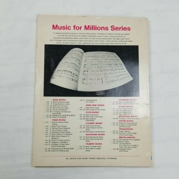 4/$25 Its Easy To Play Guitar Vol 34 Sheet Music Song Book Learn Guitar Vintage - Picture 2 of 8